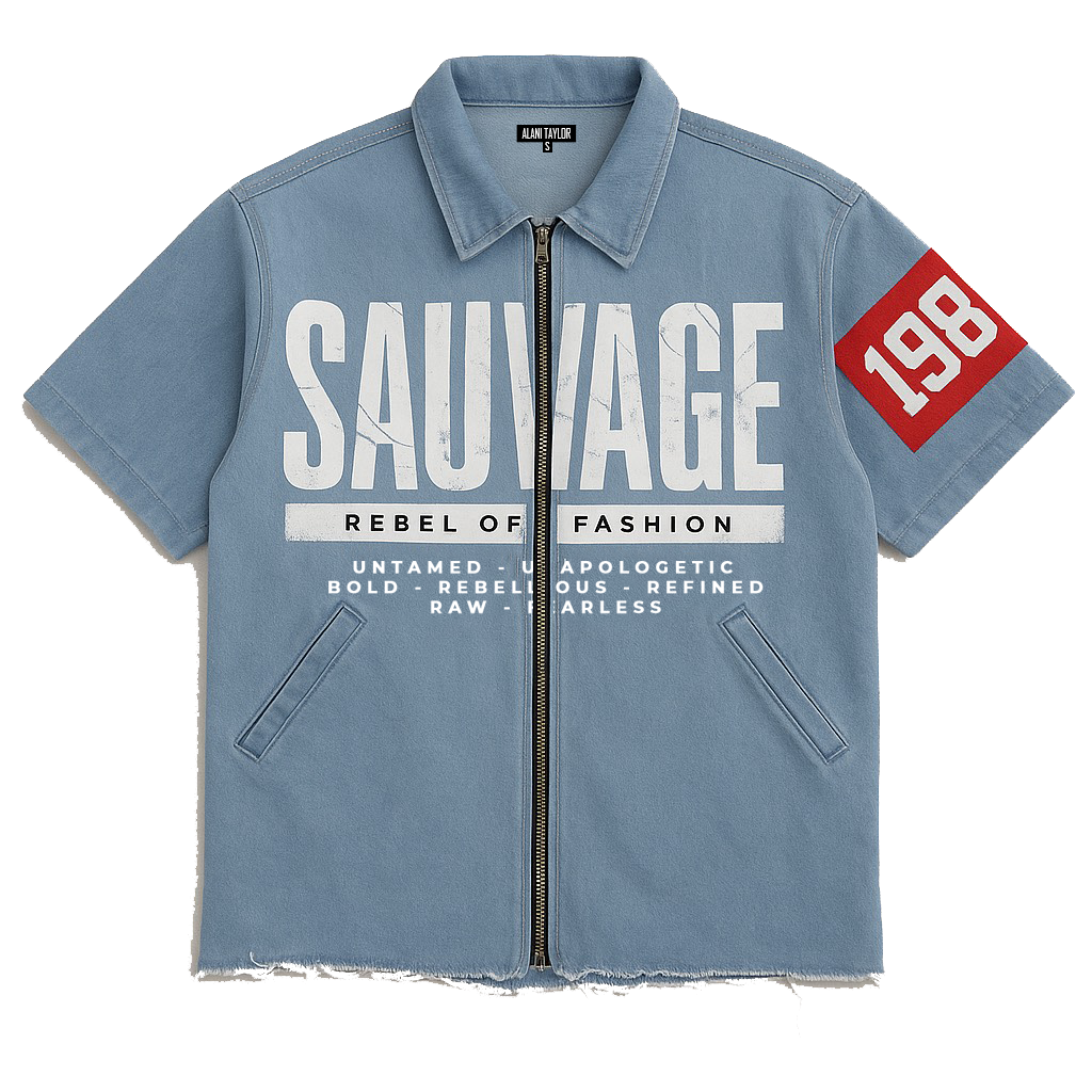 Sauvage “1983 Rebel Denim Jacket”