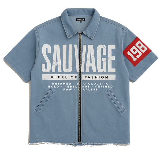 Sauvage “1983 Rebel Denim Jacket”